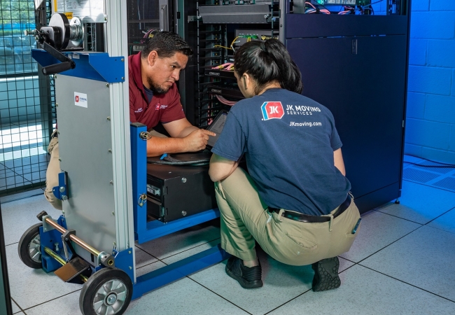 Data center relocation