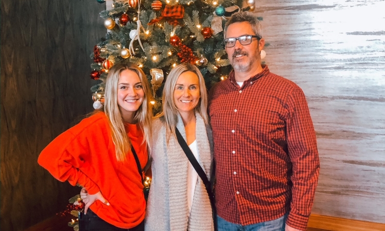 Luke Humphreys and family