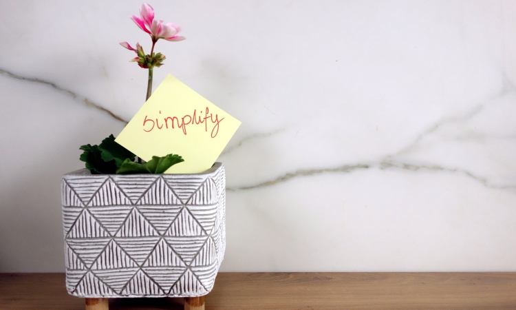 downsize for mental well-being